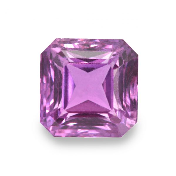 Ceylon Sapphire – Purple-ish Pink – Square – 2.06 Carats