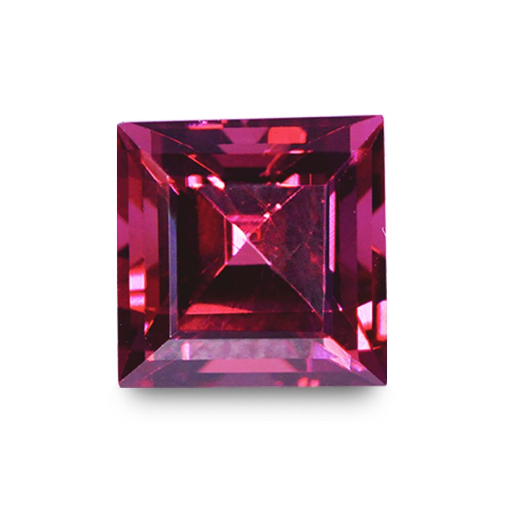 Natural Gemstone, Jewellery, Jewelry, Spinel, Ceylon, Red, Dark Red, Square, Step, The Gem Monarchy, Gem Monarchy, TheGemMonarchy, GemMonarchy, Monarchy, Gems