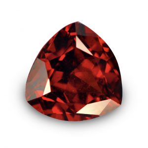 Natural Gemstone, Jewellery, Jewelry, Garnet, Pyrope, Africa, Mozambique, Red, Trilliant, Modified Flower, The Gem Monarchy, Gem Monarchy, TheGemMonarchy, GemMonarchy, Monarchy, Gems