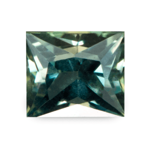 Madagascan Sapphire - Teal Green - Radiant - 0.35 Carats