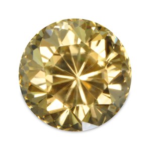 African Zircon – Yellow – Round – 1.46 Carats