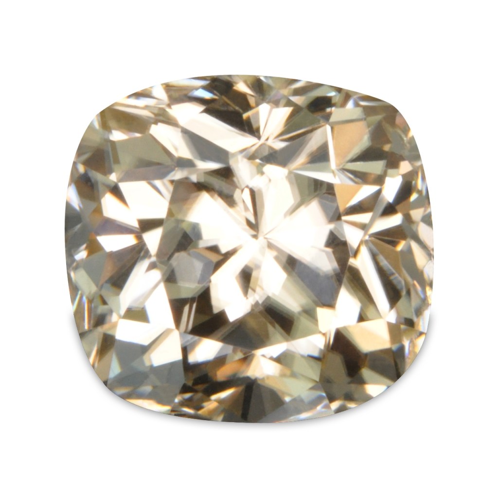 African Zircon – Pastel Yellow – Square Cushion – 2.37 Carats