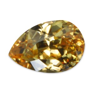 African Zircon – Golden Yellow – Pear – 1.22 Carats